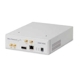 美國(guó)NI USRP N200 套件（USRP N200、2 根 SMA 隔板射頻電纜、以太網(wǎng)電纜、電源）