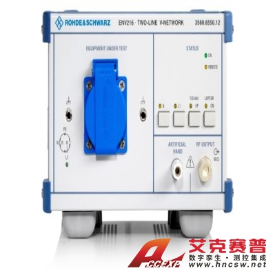 R&S羅德與施瓦茨 ENV216 二線制 V 形網絡 被測設備的干擾電壓測量