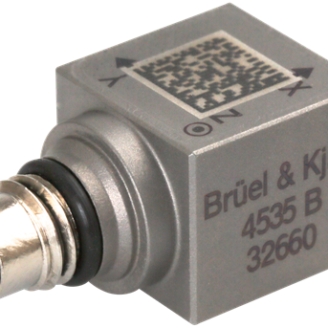 HBK 4535-B型  通用型三軸CCLD加速計(jì)，TEDS傳感器，9.8 mV/g，不含電纜
