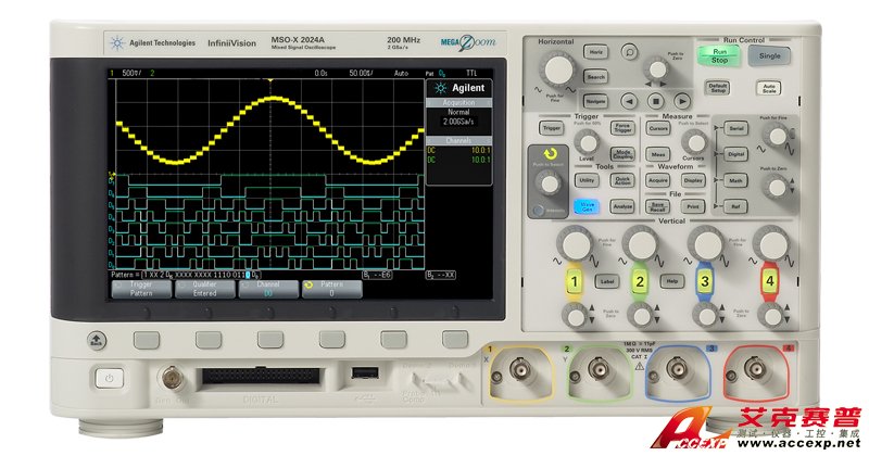 Agilent MSOX2004A 70 MHz、4 通道示波器圖片
