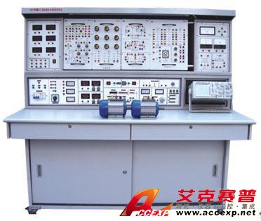 HYL-3000C型立式電工、模電、數電、電氣控制（帶直流電機實驗）實驗裝置