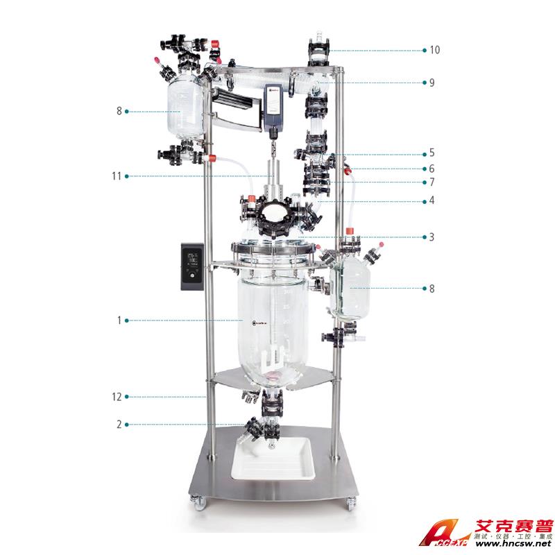 JULABO優萊博 50L中試反應釜（臥式冷凝器）, KC-PLUS-CH50L DN40