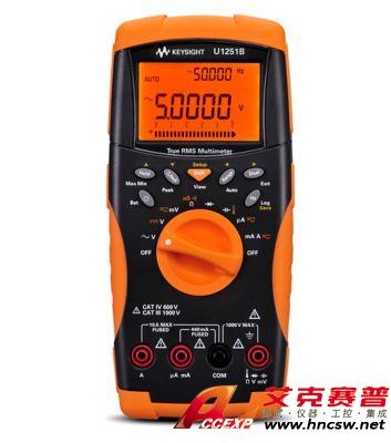 keysight是德 U1251B 手持式數(shù)字萬用表，4位半，基礎型